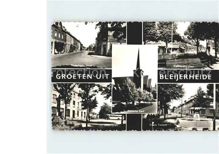 Bleijerheide Bleijerheiderstraat Plein Fontein Kerk