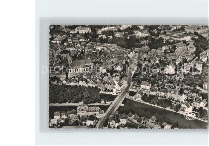 TueBINGEN BW Universitaetsstadt am Neckar Fliegeraufnahme