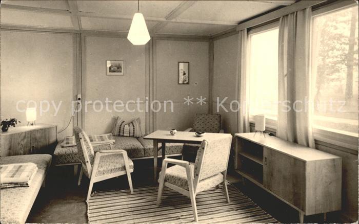 Klink Waren FDGB Urlaubersiedlung Voelkerfreundschaft Bungalow Handabzug