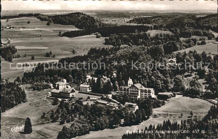Bad Adelholzen Oberbayern Kurheim Fliegeraufnahme