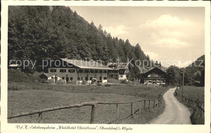 Oberstdorf VdK Erholungsheim Waldhotel Christlessee
