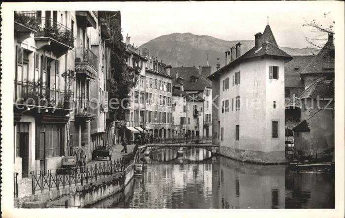 Annecy Haute-Savoie Vieux canaux