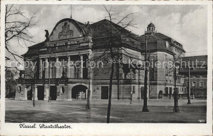 KAssEL  CITY Staatstheater Bromsilber Imitation