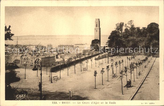 Brest 29 Cours d Ajot et la Rade