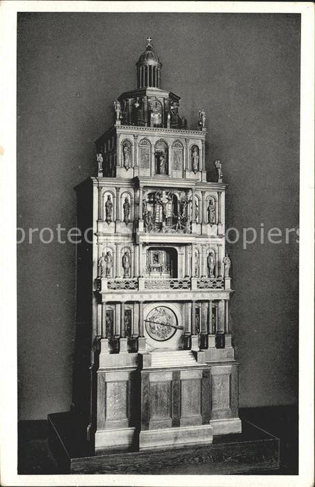 GOSLAR Harz Niedersachsen aelteste Original historische Goslarer Kunstuhr Geschi