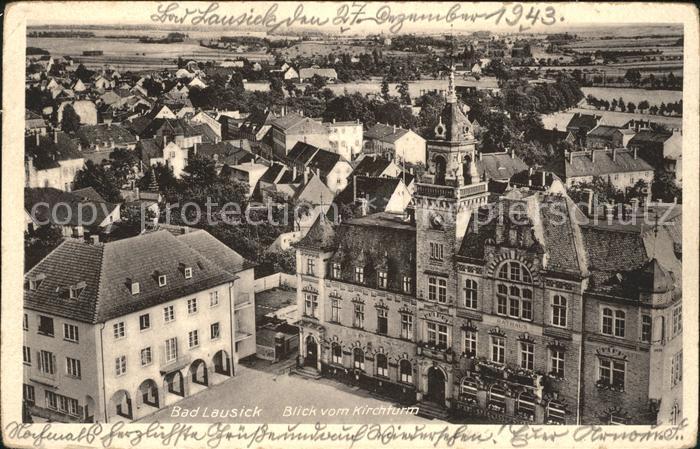 Bad Lausick Blick vom Kirchturm