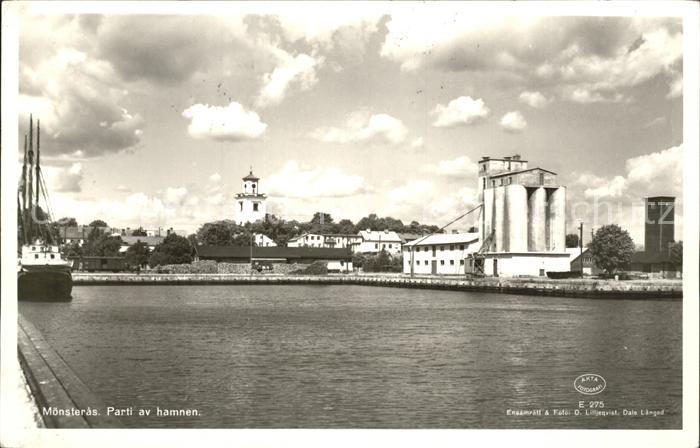 Moensteras Parti av hamnen