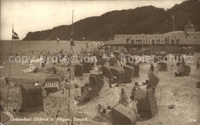 Goehren Ruegen Strand Familienbad