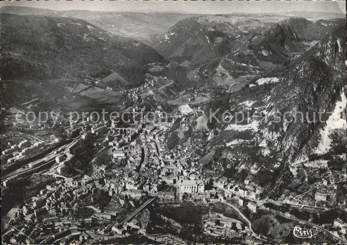 Saint-Claude Jura Vue panoramique aerienne