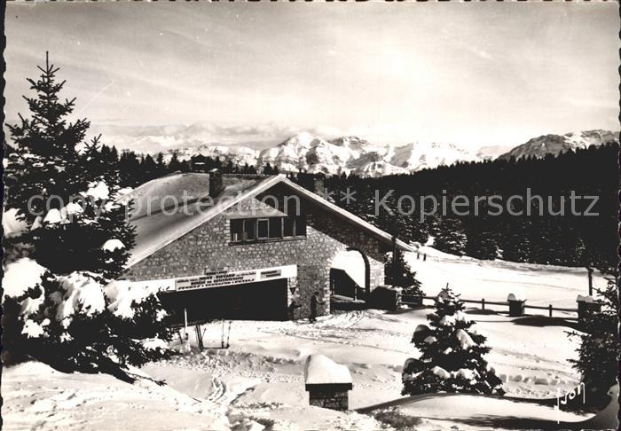 Aix-les-Bains Mont Revard Chalet des Sports Chaine du Mont Blanc