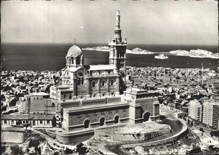 Marseille Bouches-du-Rhone Basilique Notre Dame de la Garde Chateau d If Iles du