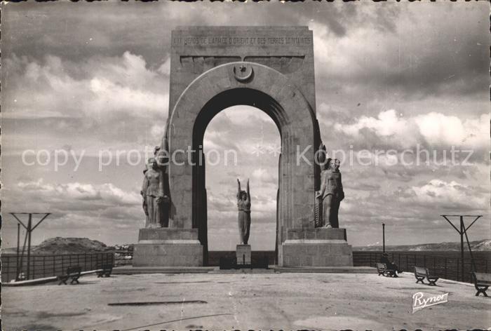 Marseille Bouches-du-Rhone Monument aux Morts d_Orient