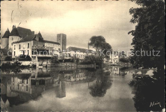 Nemours Seine-et-Marne Le Loing et le Chateau