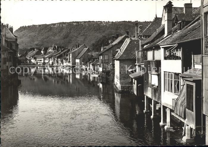 Ornans Les rives de la Loue