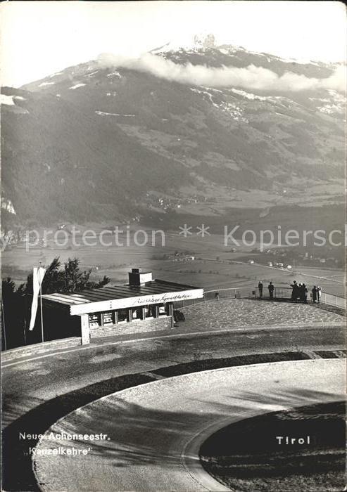 Achensee Achenseestrasse Kanzelkehre