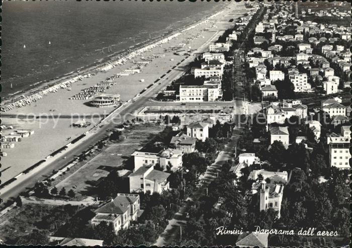 Rimini Panorama dall aereo