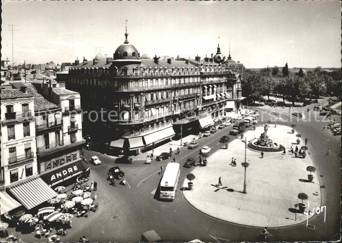 Montpellier Herault Place de la Comedie