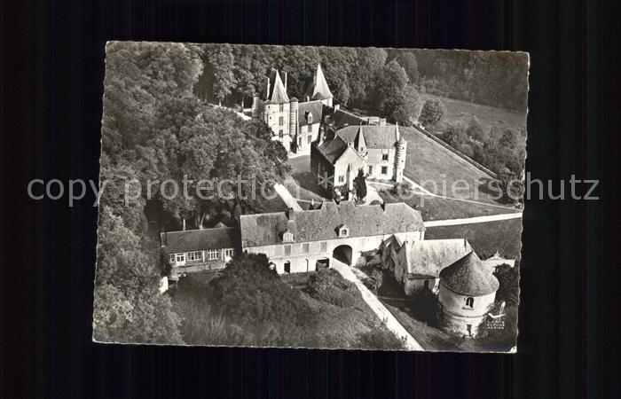 Parnes Chateau d Aincourt vue aerienne