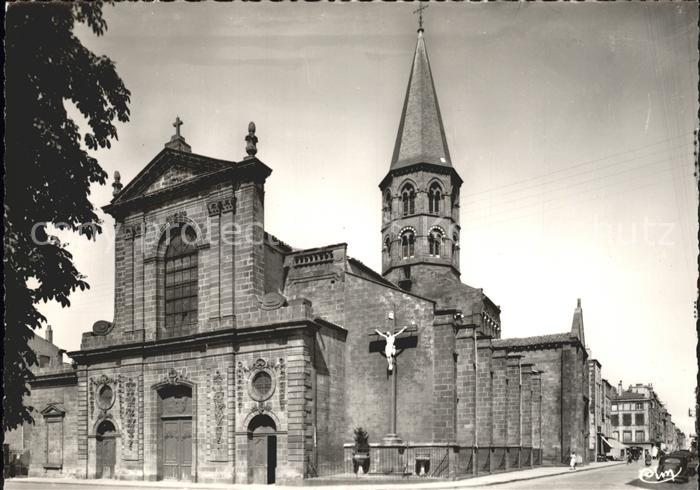 Riom Puy-de-Dome Eglise