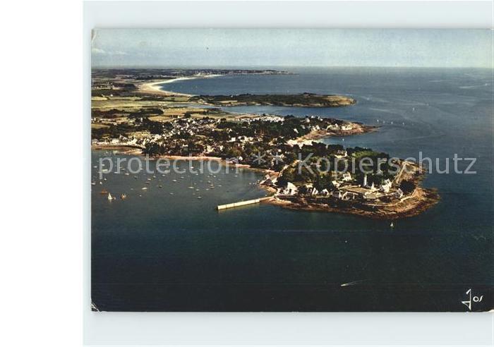 Port-Navalo La Pointe et le Port vue aerienne