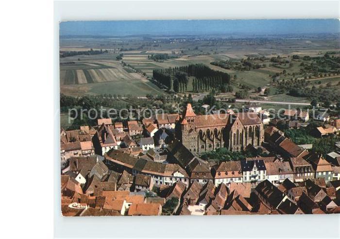 Marmoutier Ancient Couvent Abbatiale vue aerienne