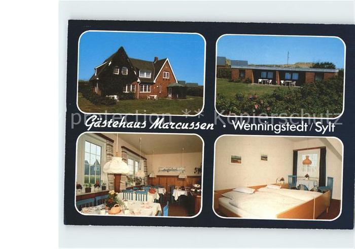 Wenningstedt Sylt Gaestehaus Marcussen