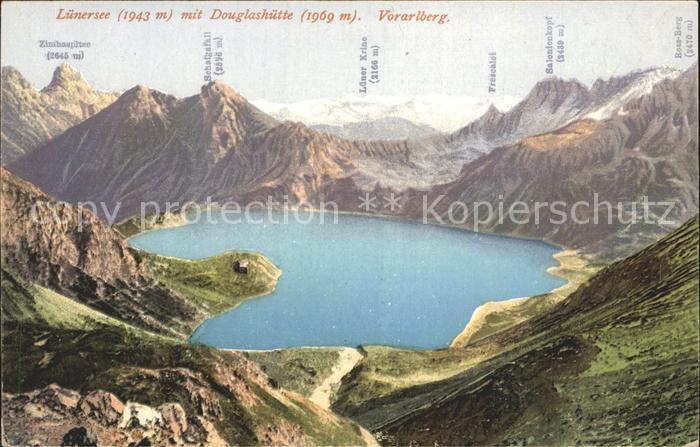 Luenersee Vorarlberg Zimbaspitze Luener Krine Schafgafall