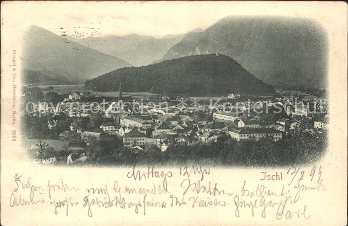 Bad Ischl Salzkammergut Ortsansicht