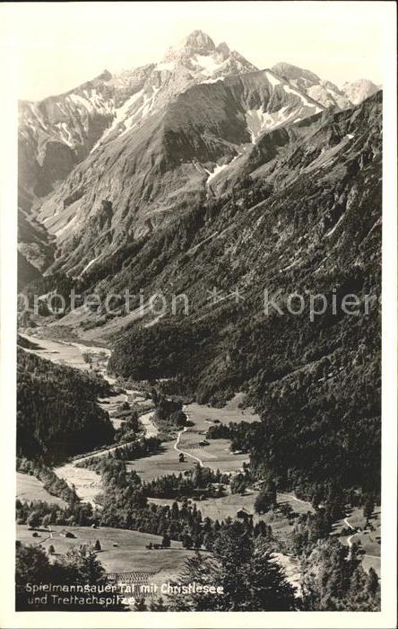 Spielmannsau Christlesee Trettachspitze