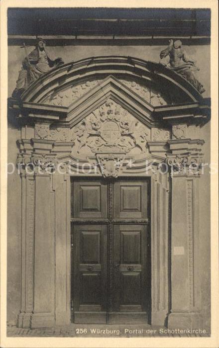 WueRZBURG Bayern Portal Schottenkirche