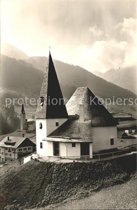 Hirschegg Kleinwalsertal Vorarlberg Kreuzkirche