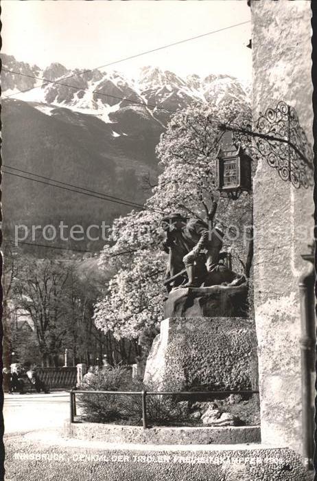Innsbruck Denkmal Tiroler Freiheitskaempfer