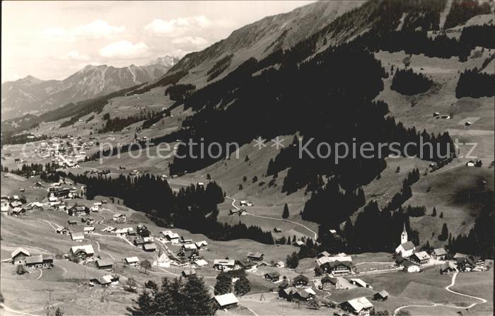 Hirschegg Kleinwalsertal Vorarlberg Ortsansicht