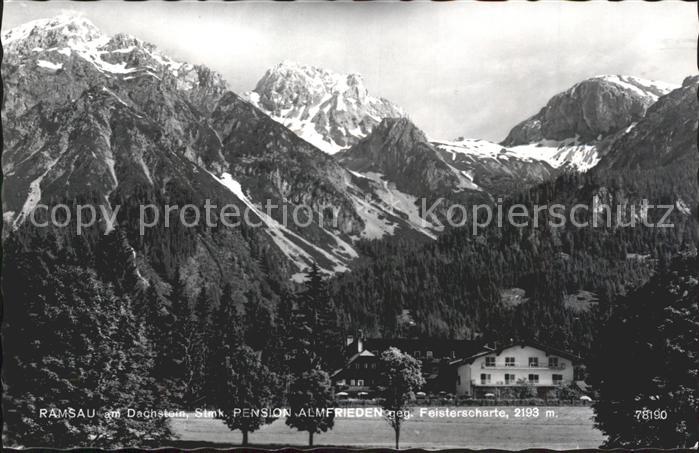 Ramsau Dachstein Steiermark Pension Almfrieden Feisterscharte