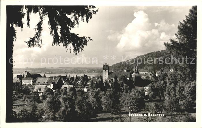 Bregenz Vorarlberg Teilansicht