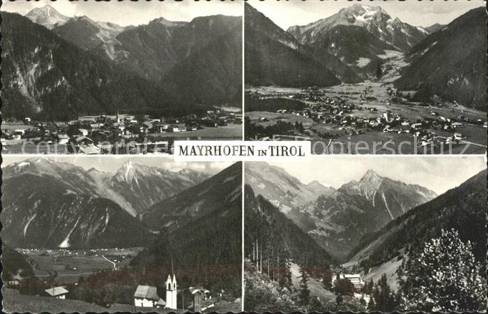 Mayrhofen Zillertal Teilansichten