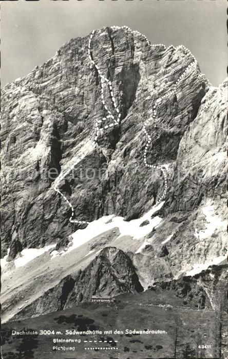 Suedwandhuette Dachstein Suedwandrouten