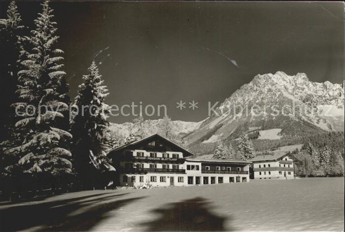 Ellmau Tirol Gasthof Pension Blattlhof
