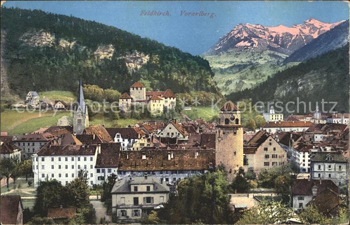 Feldkirch Vorarlberg Teilansicht