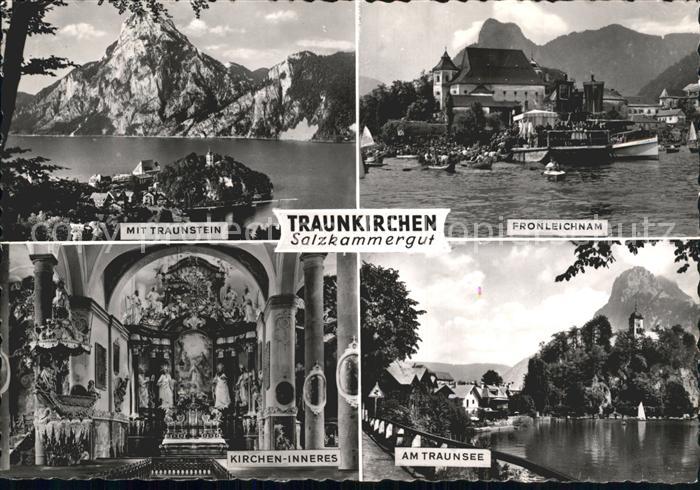 Traunkirchen Fronleichnam Traunsee Kirchen Inneres Traunstein