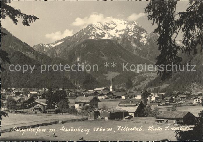 Mayrhofen Zillertal Gruennberg