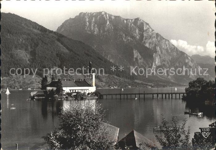 Gmunden Salzkammergut Traunsee Schloss Traunstein