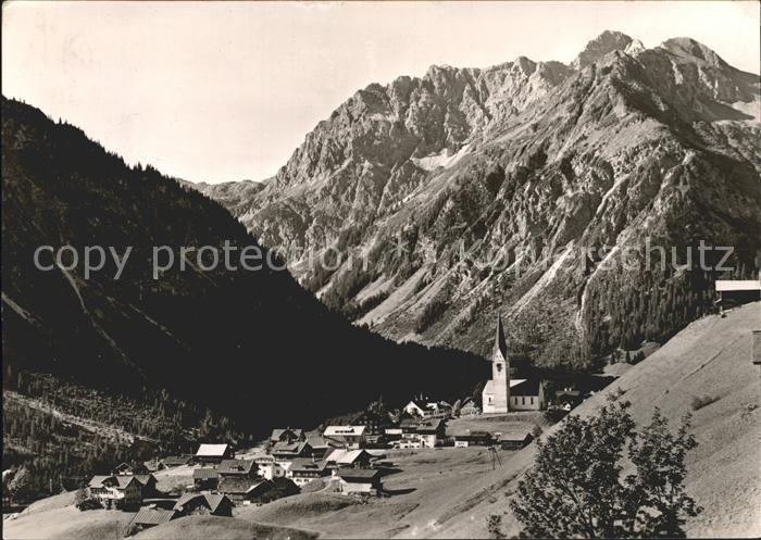 Mittelberg Kleinwalsertal Widderstein