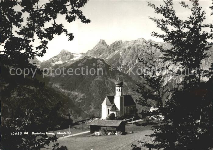 Bartholomaeberg Vorarlberg Kirche