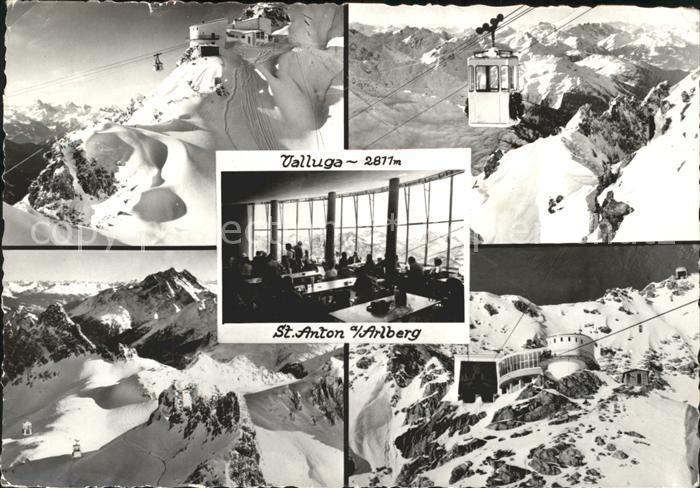 St Anton Arlberg Valluga Luftseilbahn