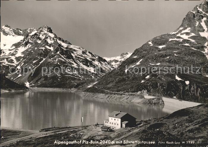 Galtuer Tirol Alpengasthof Piz Buin Silvrettastausee