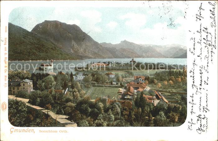 Gmunden Salzkammergut Seeschloss