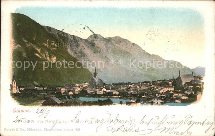 Schwaz Tirol Ortsansicht