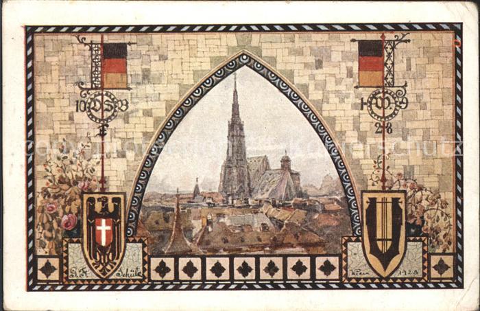 Wien Stefansdom 10. Deutschen Saengerbundesfestes