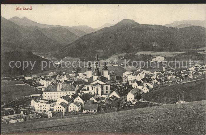 Mariazell Steiermark Ortsansicht